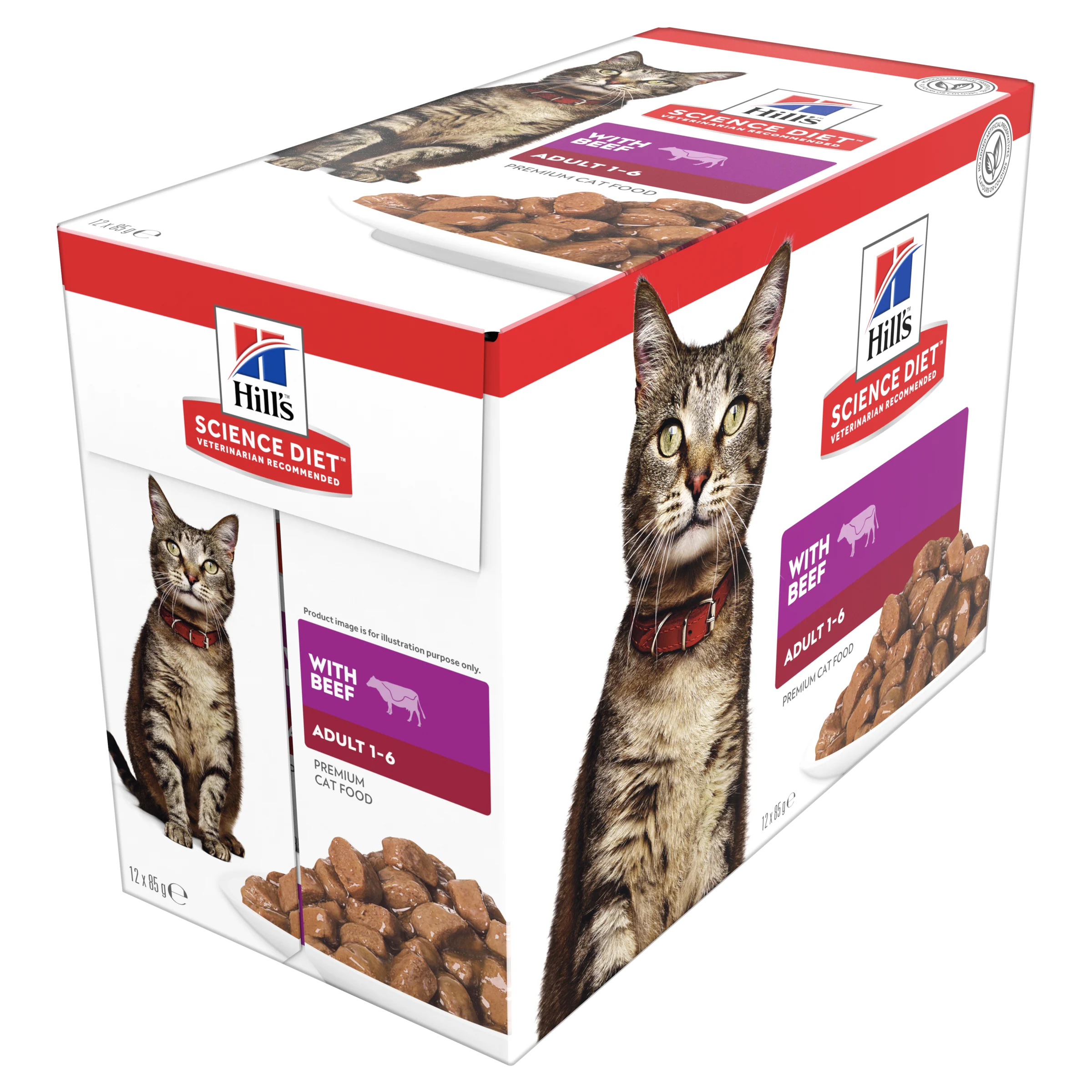 Box Hills Adult Optimal Beef 85g Pouches x 12 - Image 4