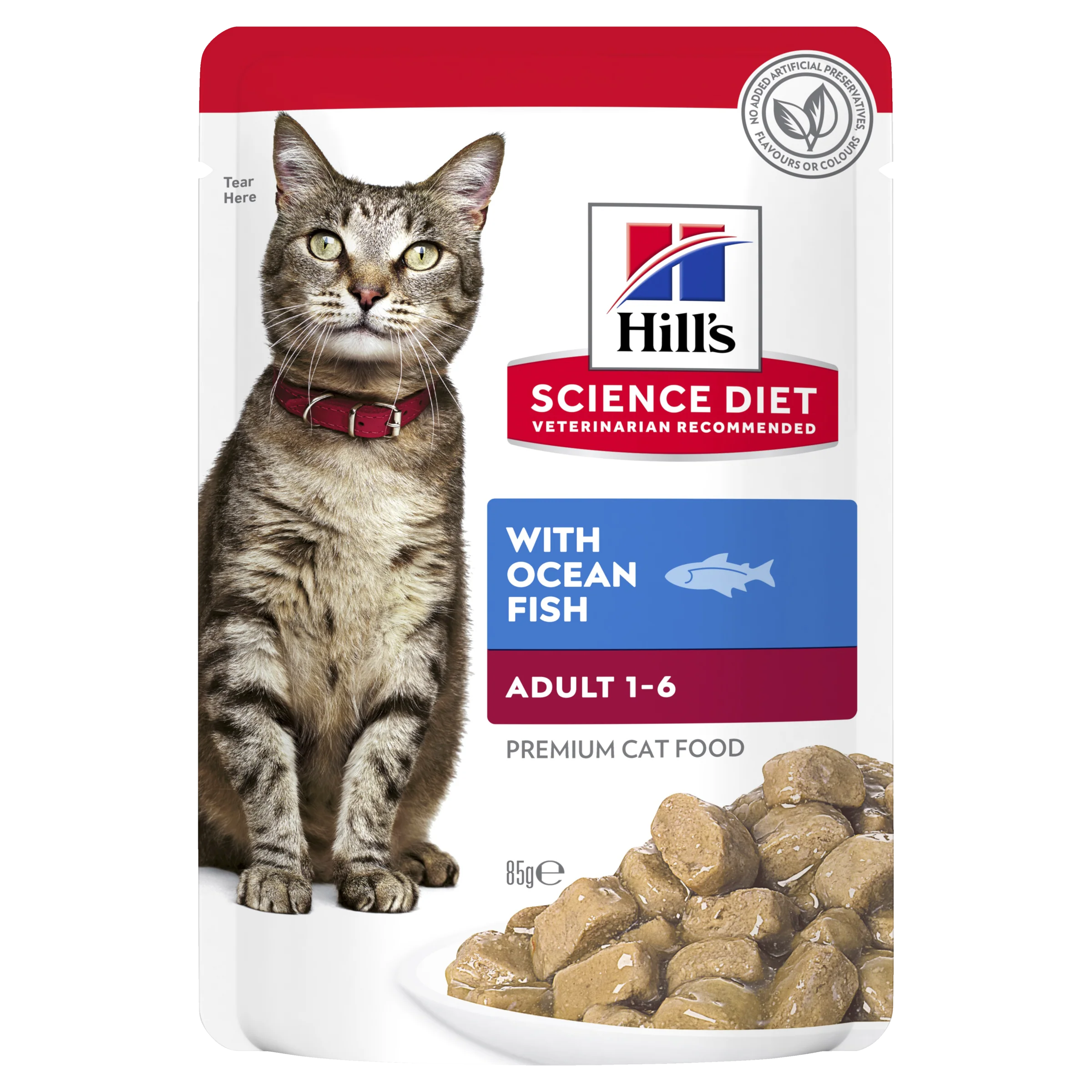 Box Hills Adult Optimal Ocean Fish 85g Pouches x 12