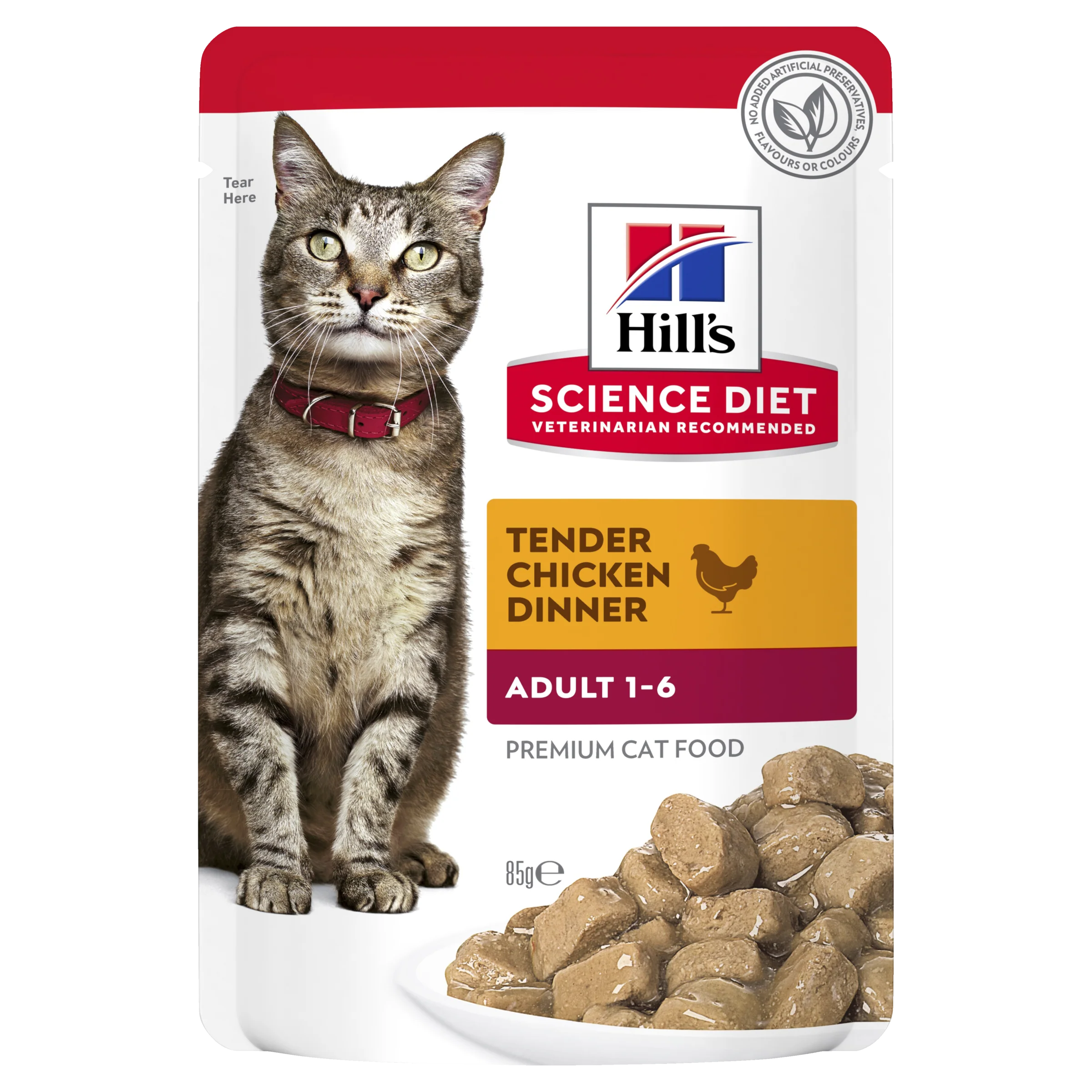 Box Hills Adult Optimal Tender Chicken 85g Pouches x 12