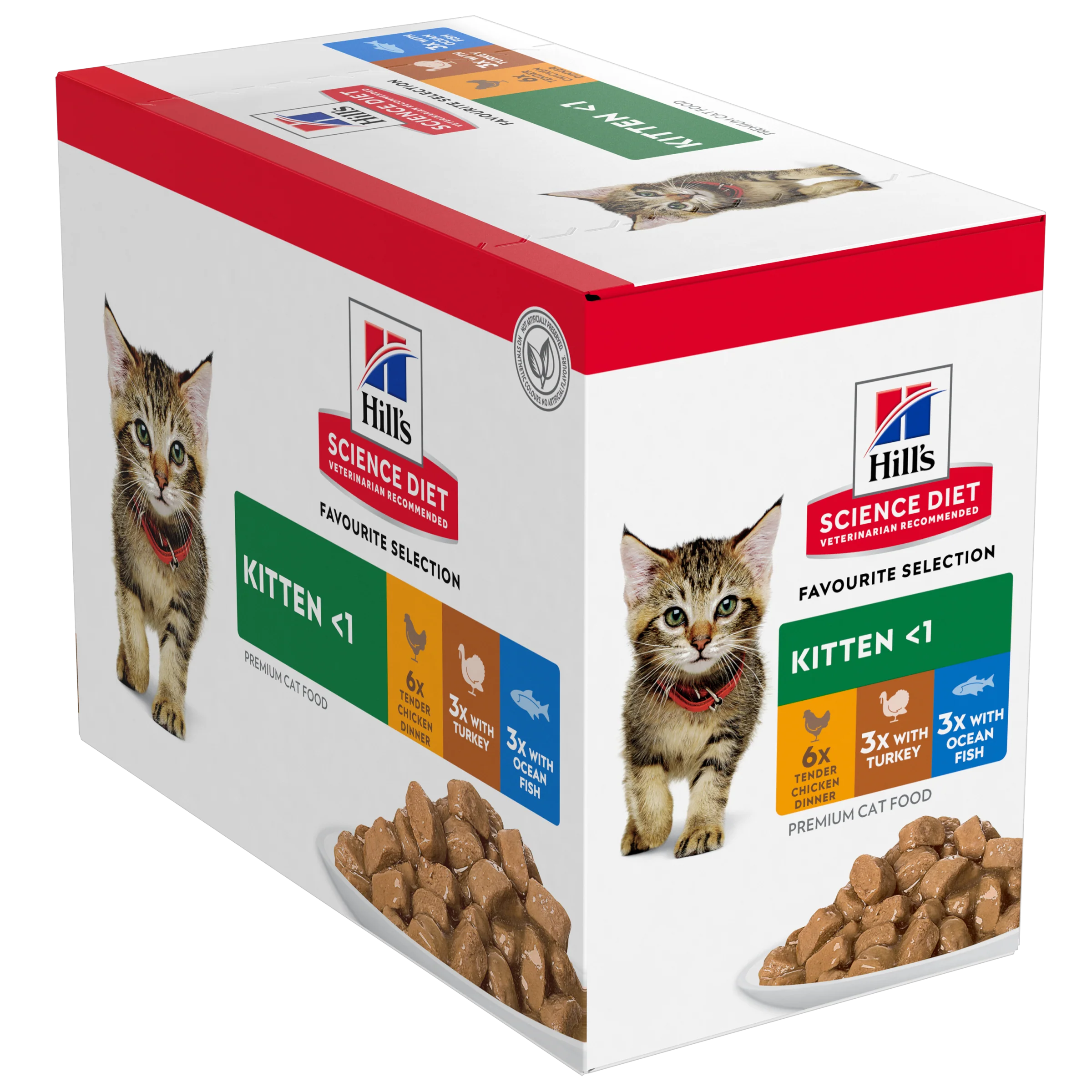 Box Hills Kitten Variety Pack 85g Pouches x 12