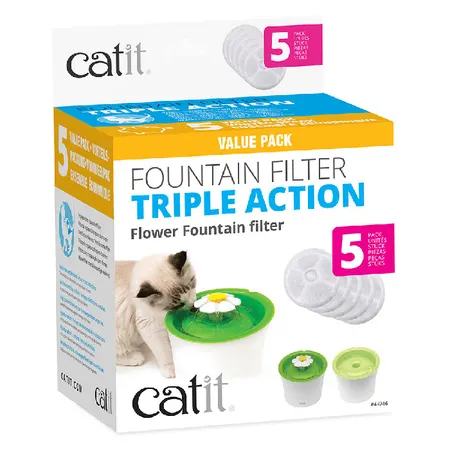 Catit 2.0 Senses Flower Mini Water Fountain 1.5lt - Image 3