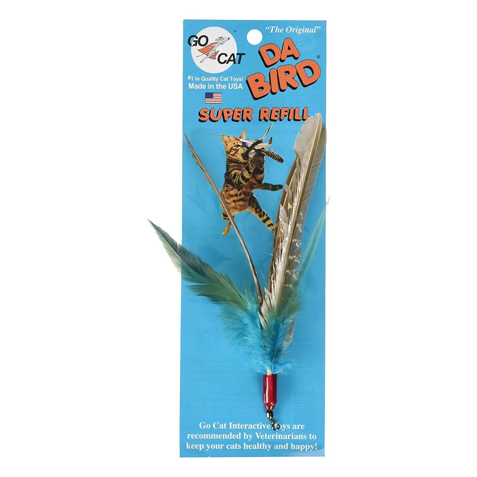 Da Bird Feather Refill Attachment Toy