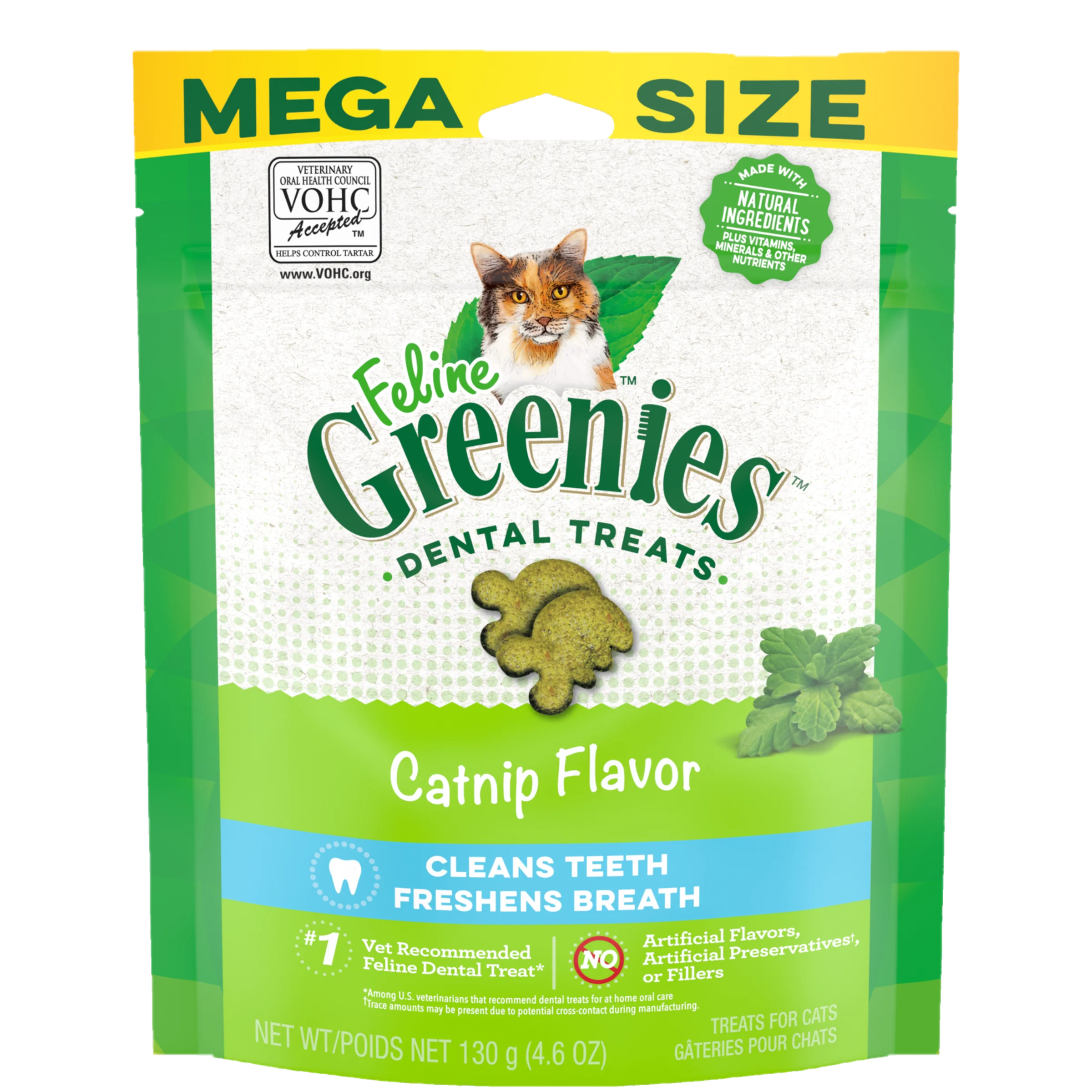Greenies Treat 130g - Catnip