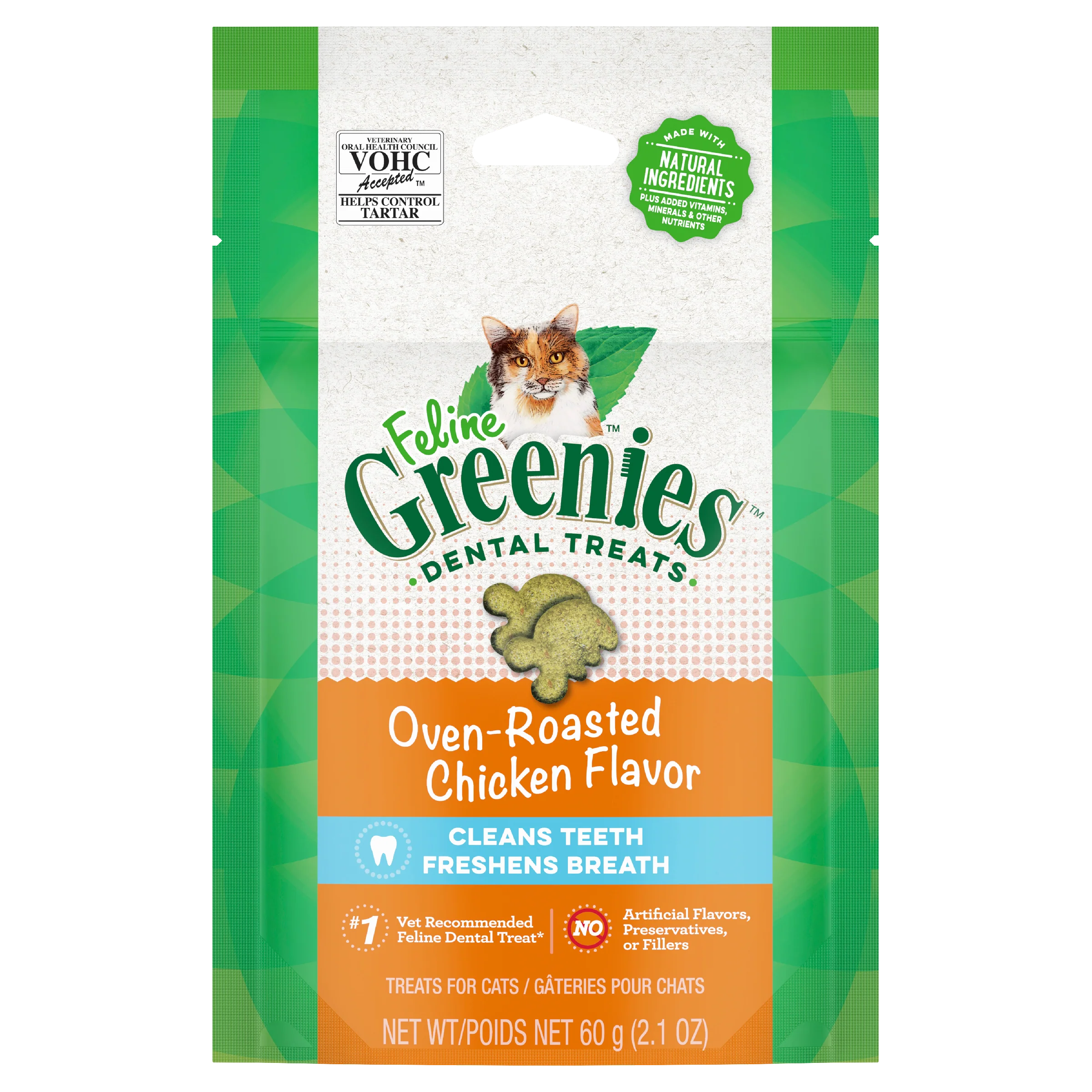 Greenies Treat 60g - Oven Roasted Chicken - Image 2