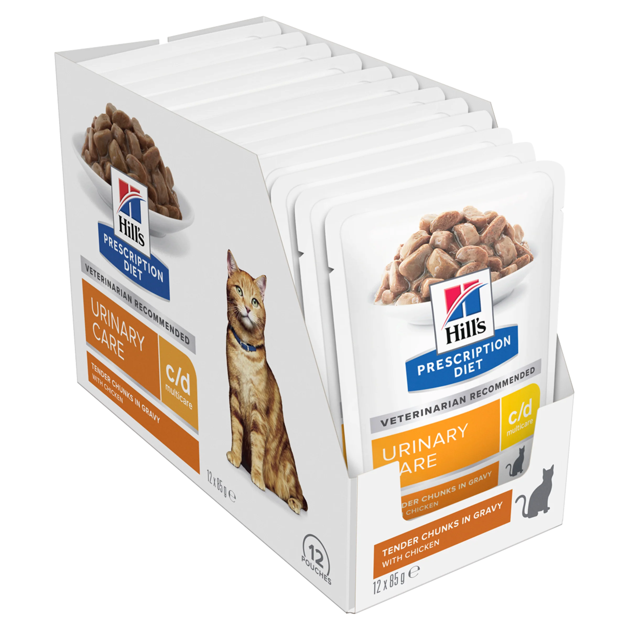 Hills Prescription Diet c/d Chicken 85g Pouch - Image 2