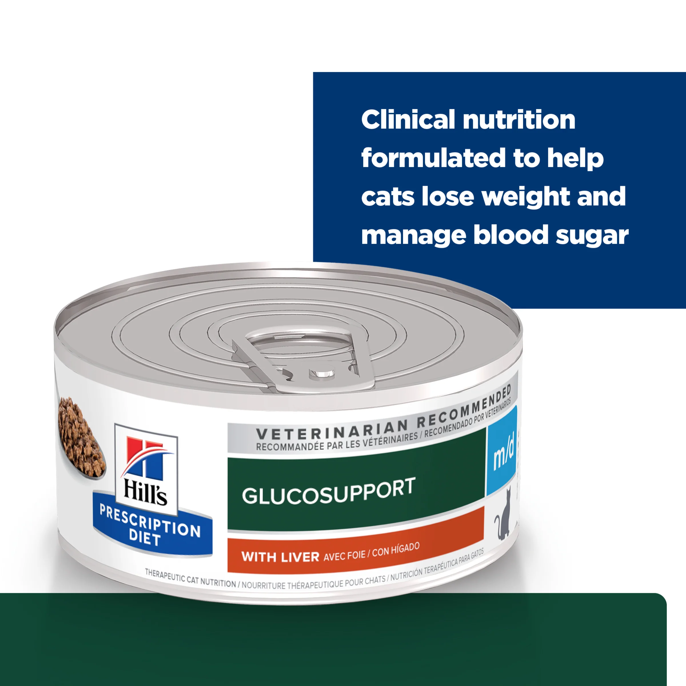 Hills Prescription Diet M/d 156g Tin - Image 13