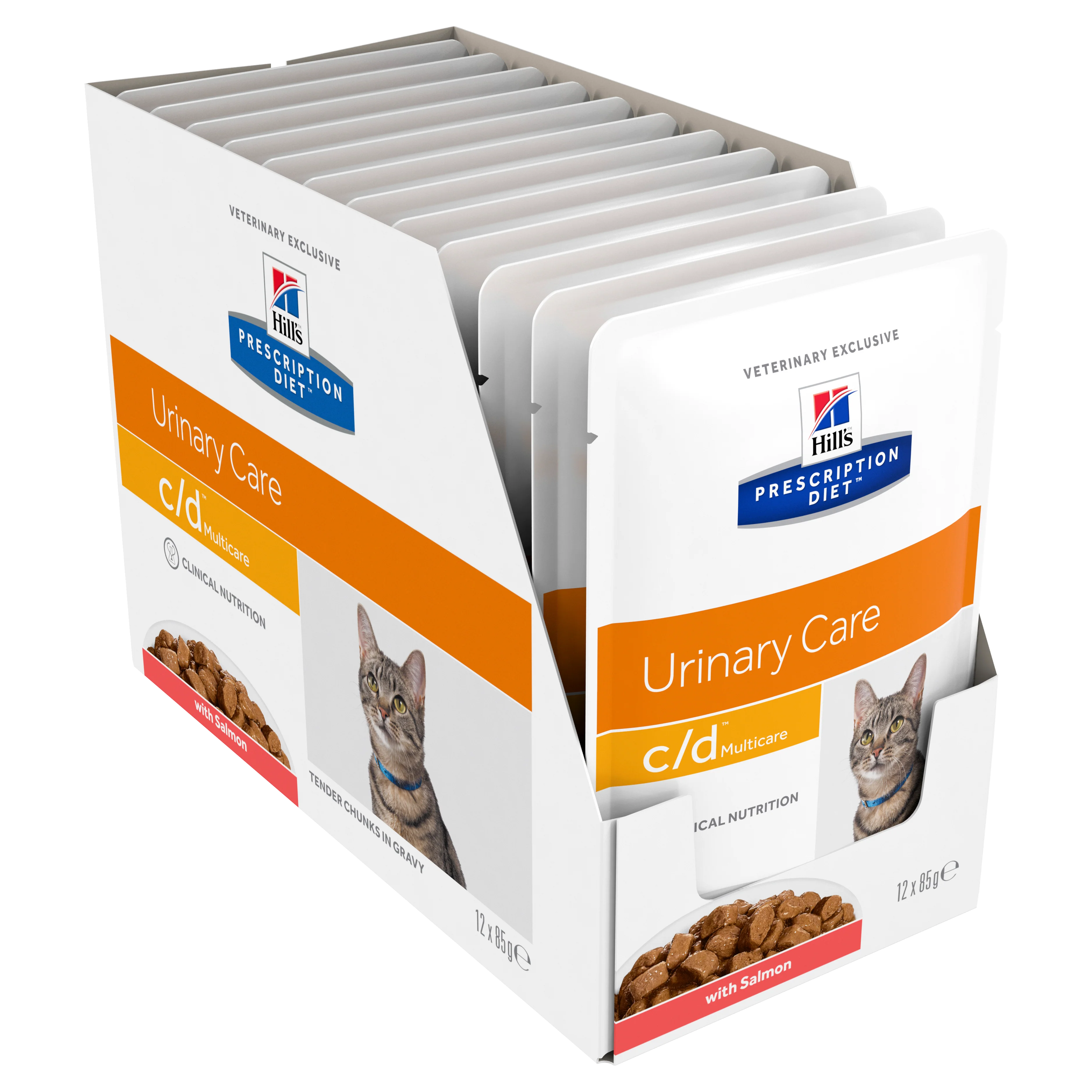 Box Hills C/d Urinary Care Stress Chicken 85g Pouches x 12
