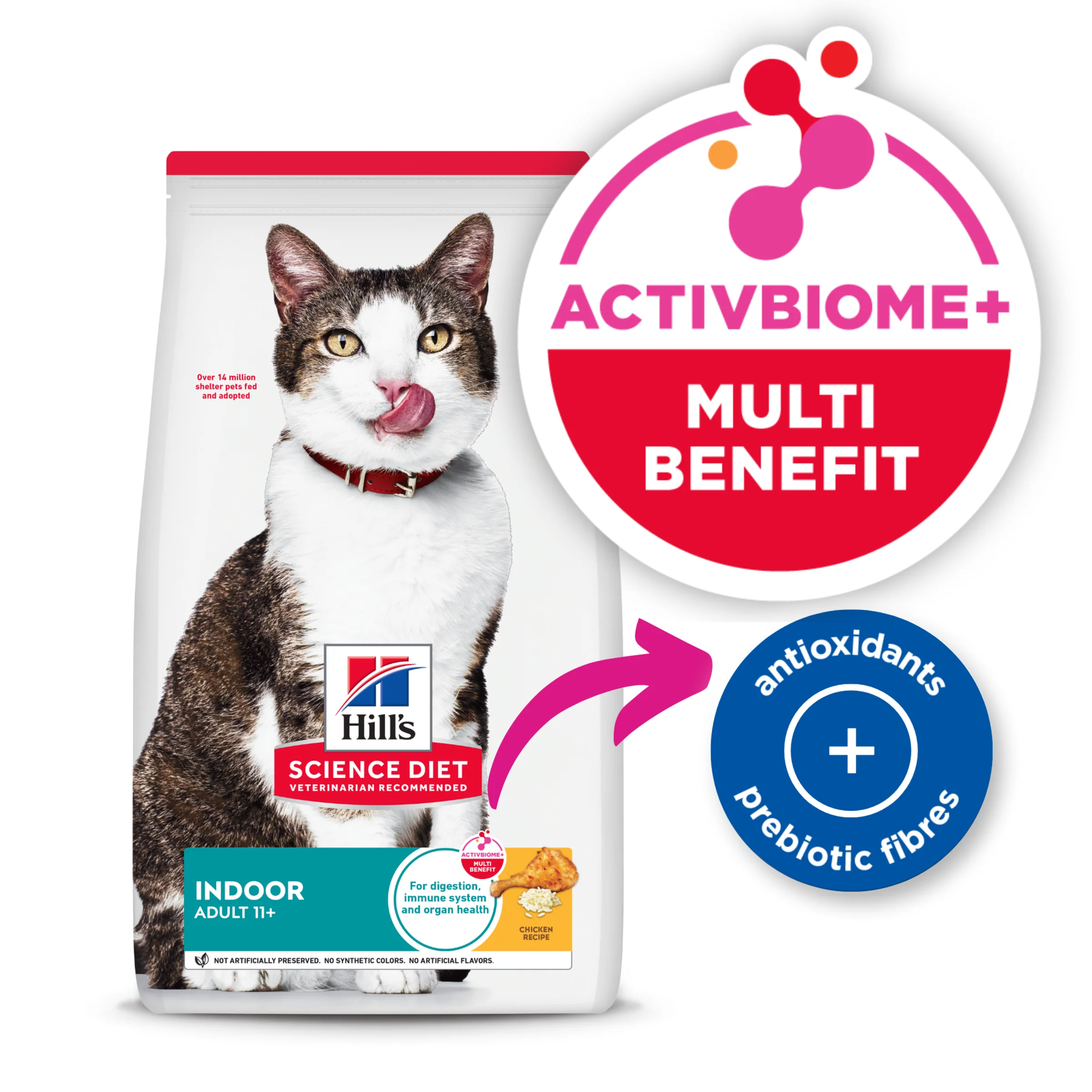 Hills Science Diet Adult 11+ Indoor 1.58kg - Image 5