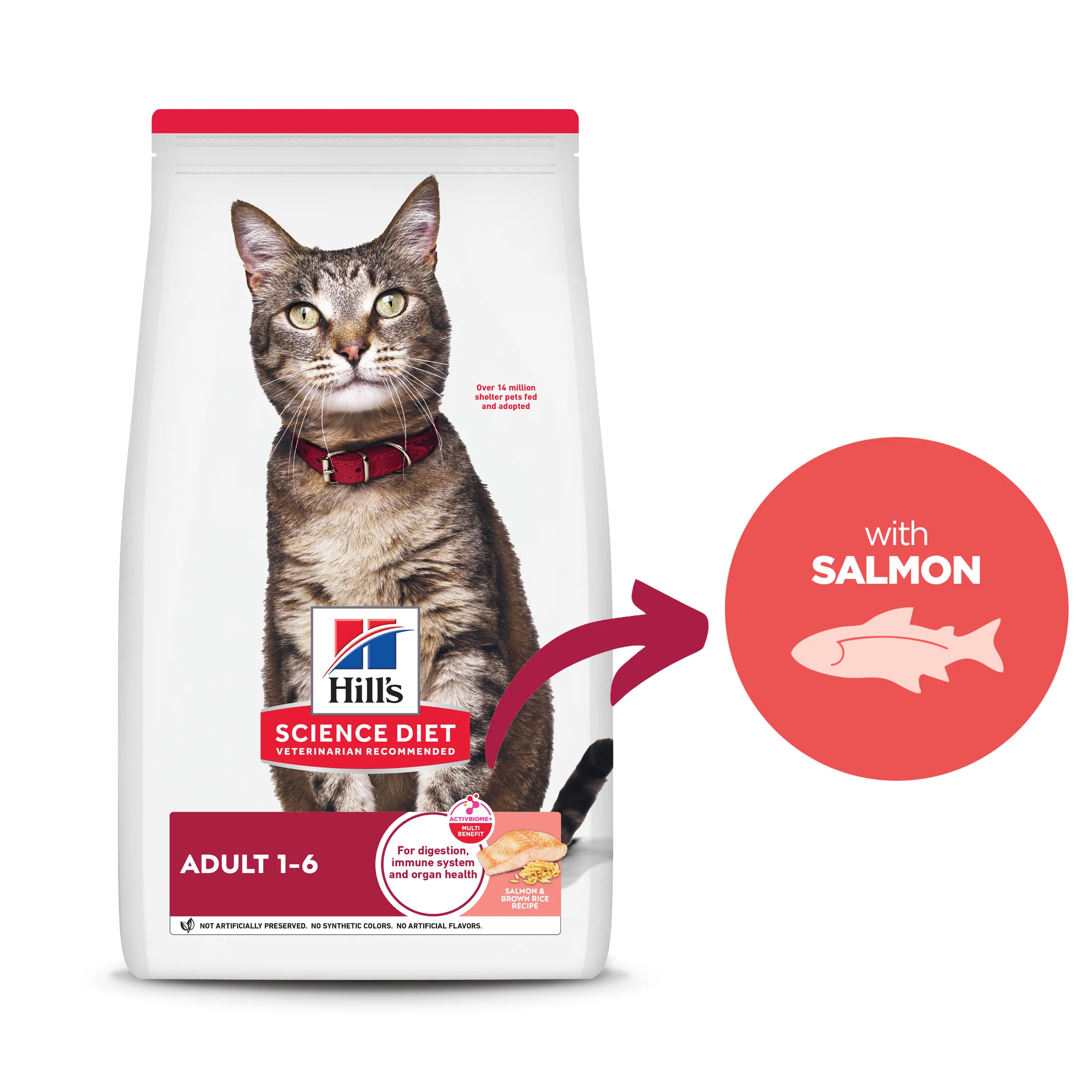 Hills Science Diet Adult Feline Salmon 2.94kg - Image 7