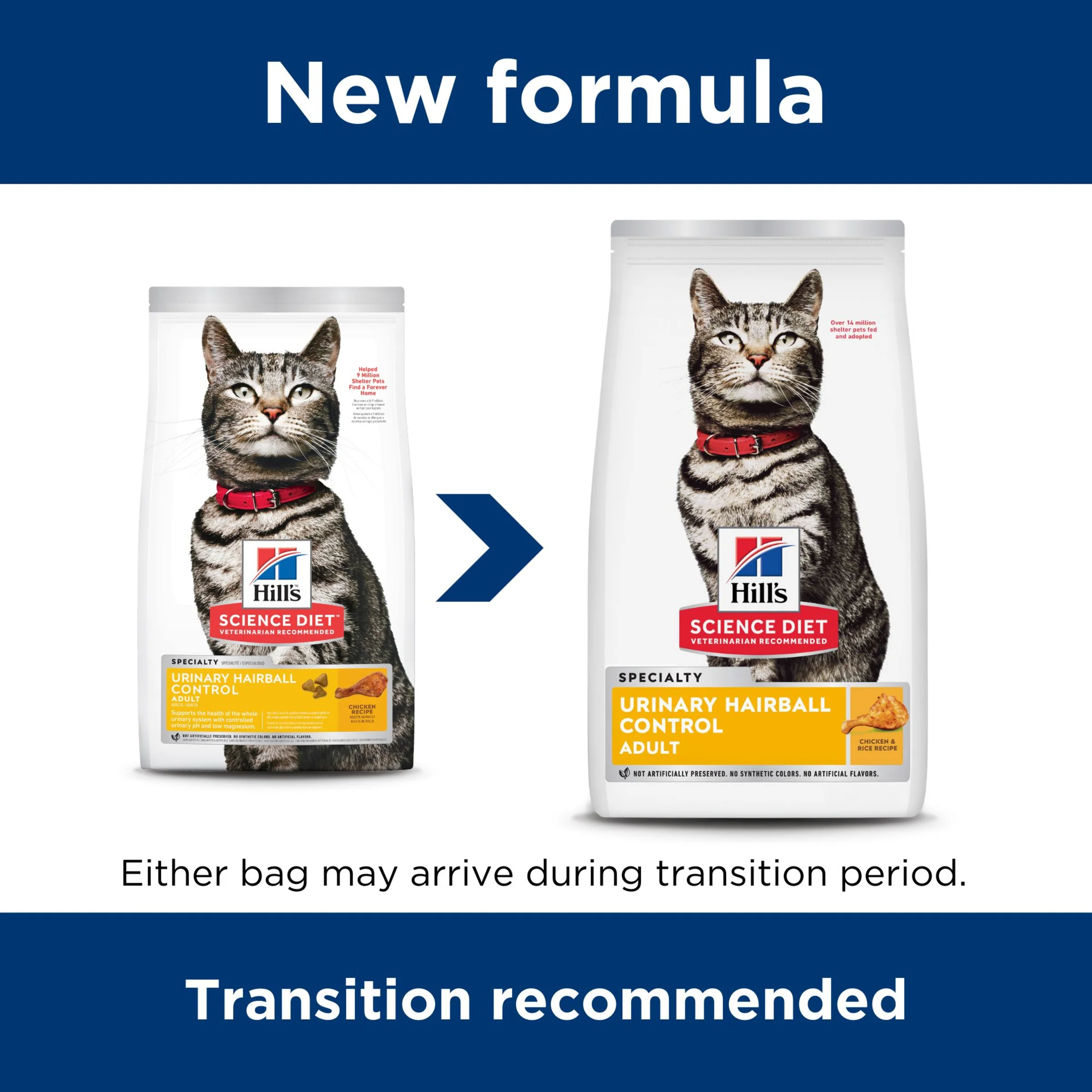 Hills Science Diet Adult Urinary Hairball Control 1.58kg - Image 3
