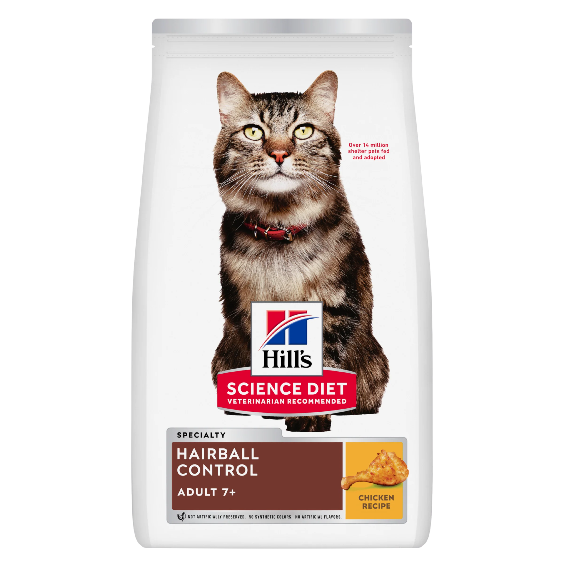 Hills Science Diet Senior Adult 7+ Hairball Control 2kg