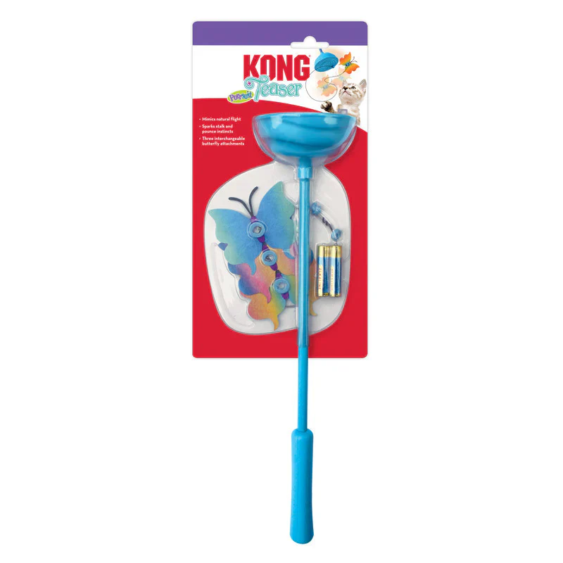 Kong Cat Teaser Purrsuit Butterfly