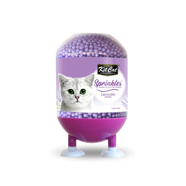 Litter Kitcat Deodorising Sprinkles 240gm - Baby Powder - Image 3