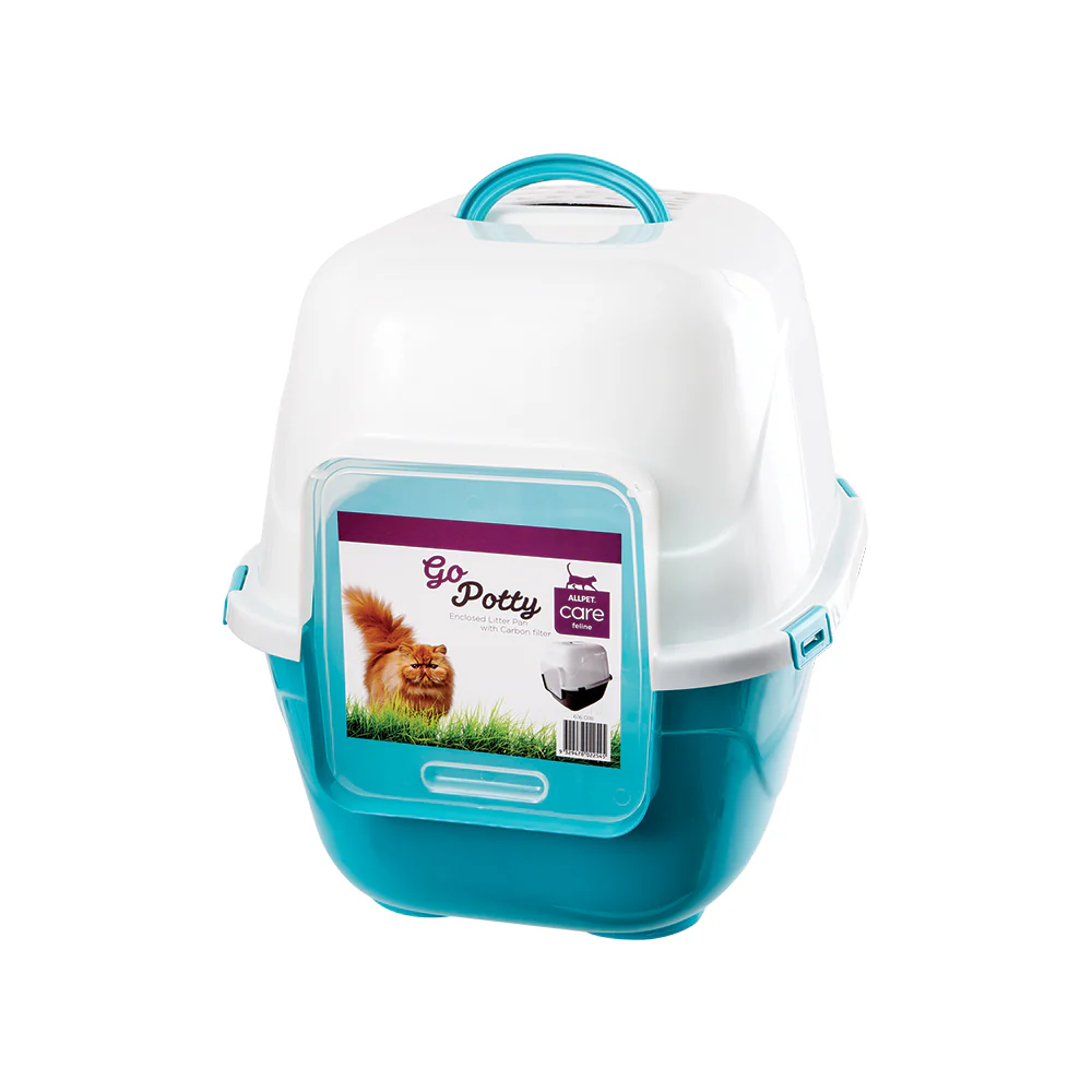 Litter Tray Go Potty Pan Hooded Lge - Image 2