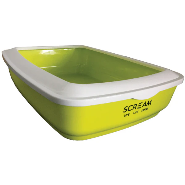 Litter Tray Scream Rectangle - Loud Blue - Image 2