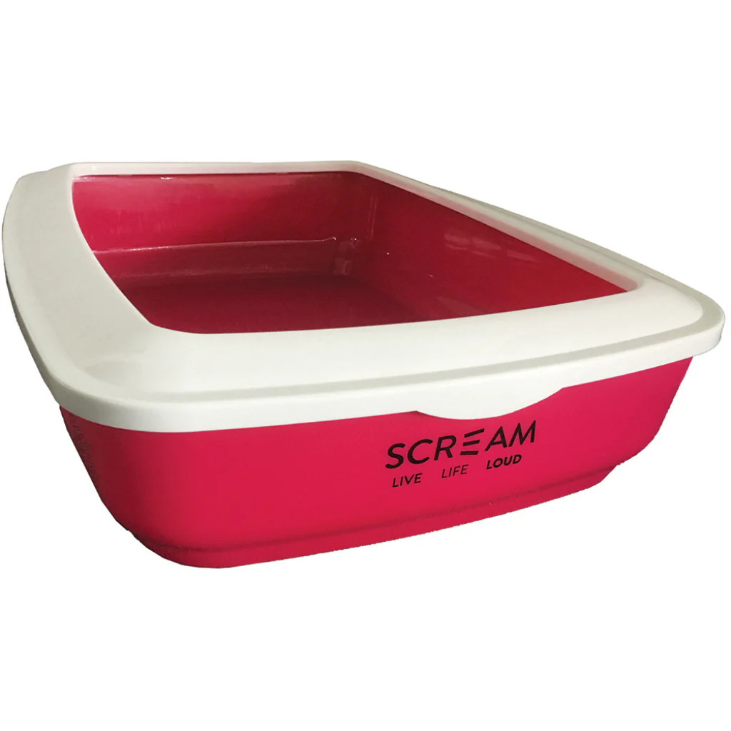 Litter Tray Scream Rectangle - Loud Blue - Image 3