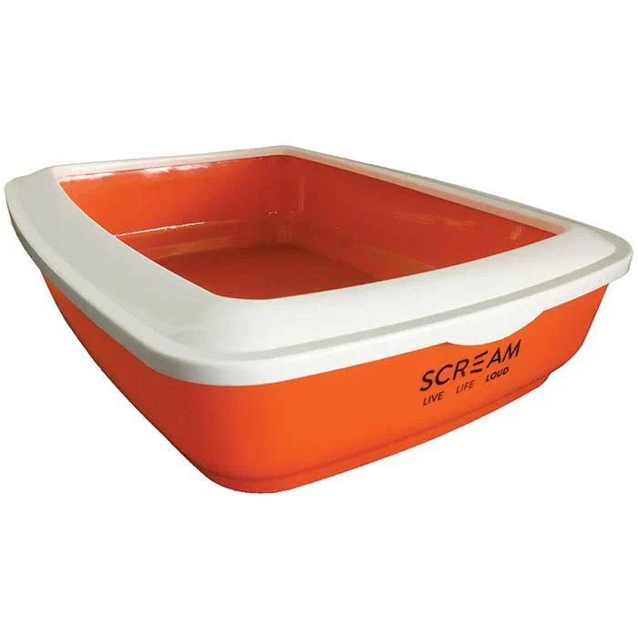 Litter Tray Scream Rectangle - Loud Blue - Image 4