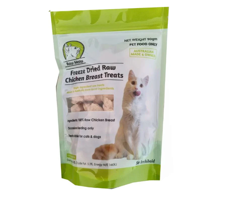 Raw Meow 110g - Chicken Breast Crumble - Image 3