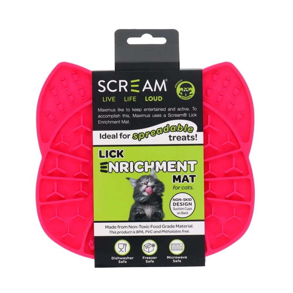 Scream Lick Mat Suction Base - Pink - Image 4