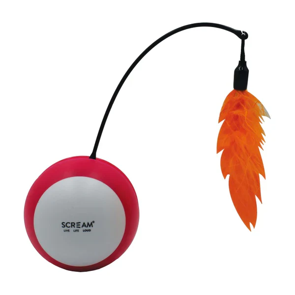 Scream Roll-O Tumbling Ball Cat Toy - Image 2