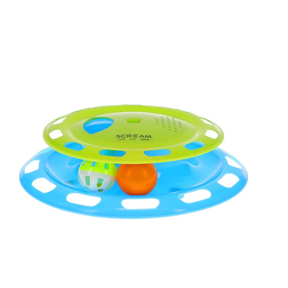 Scream Single Layer Orb Toy Loud Pink & Orange - Image 2