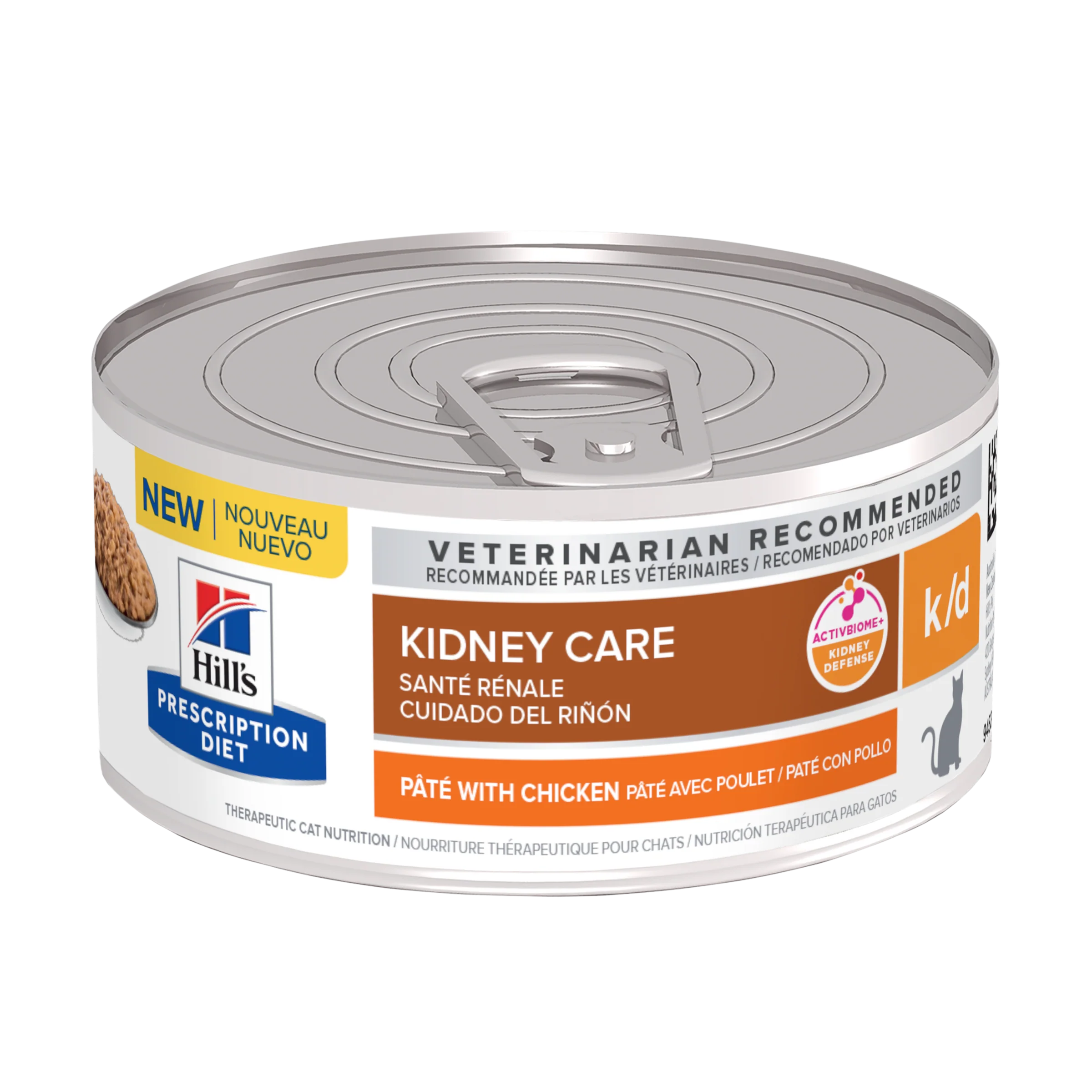 Tray Hills Prescription k/d Chicken 156g Tin x 24