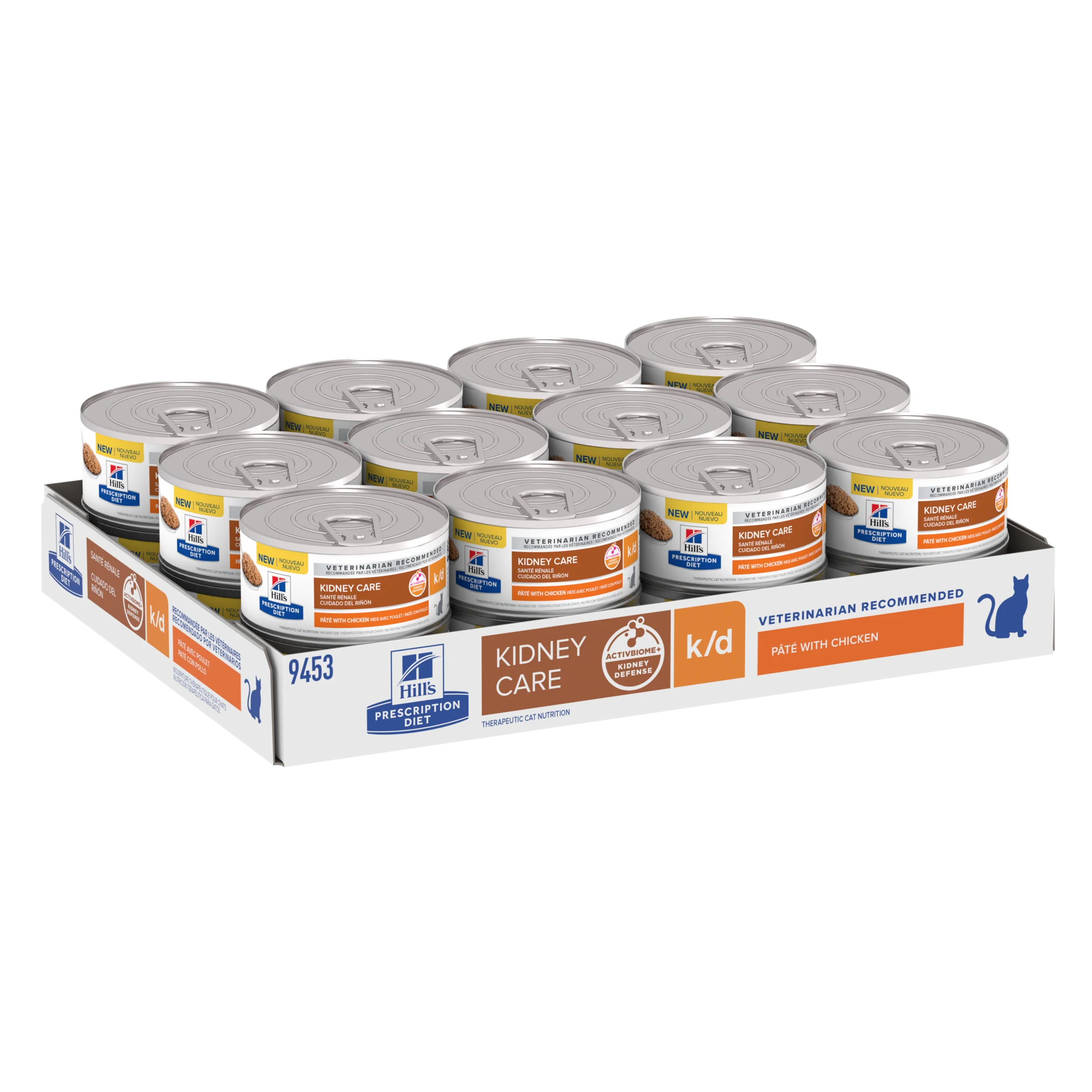 Tray Hills Prescription k/d Chicken 156g Tin x 24 - Image 14