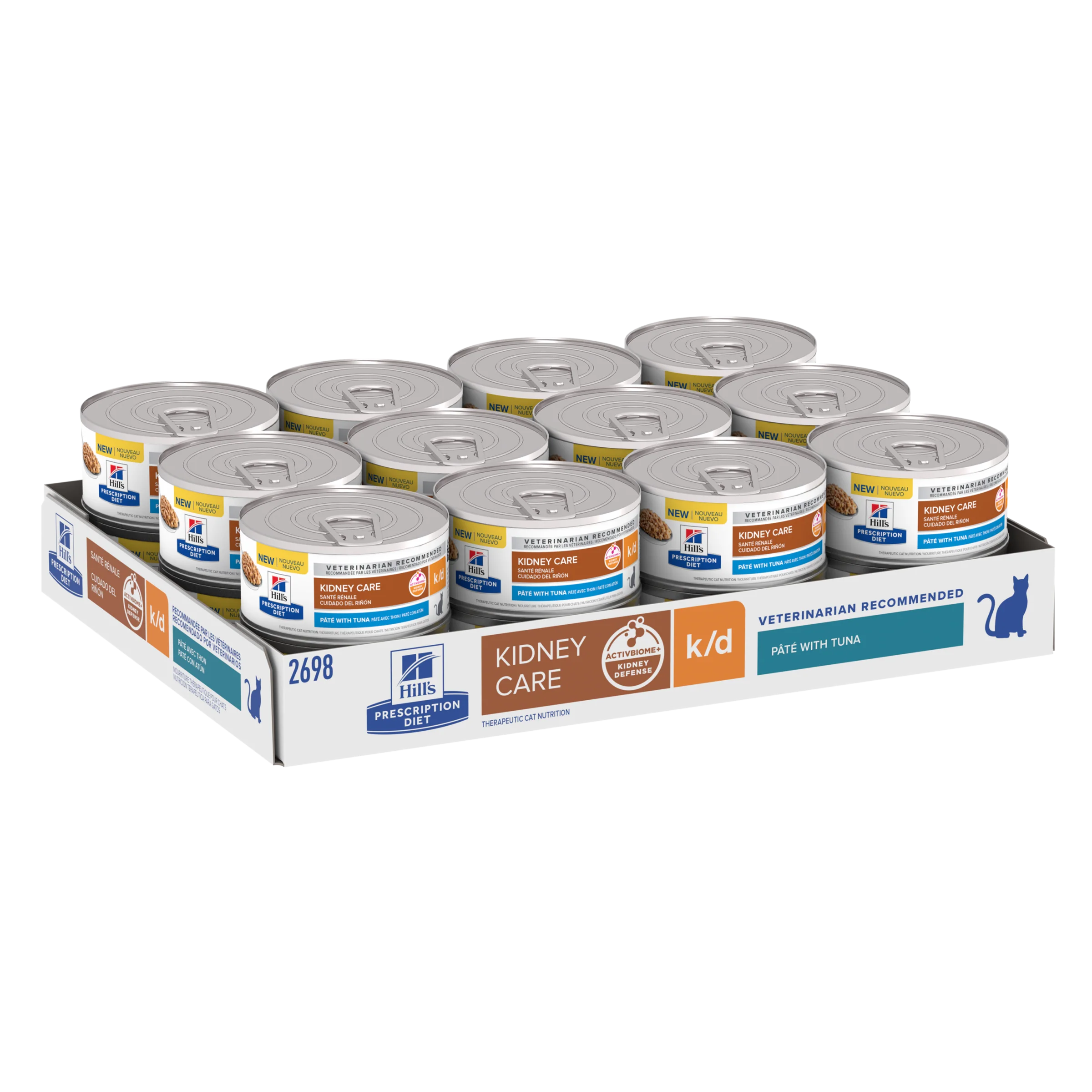 Tray Hills Prescription k/d Tuna 156g Tin x 24 - Image 3