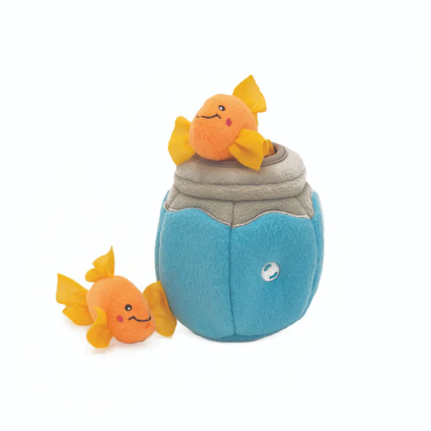 Zippyclaws Fish Burrow Toy